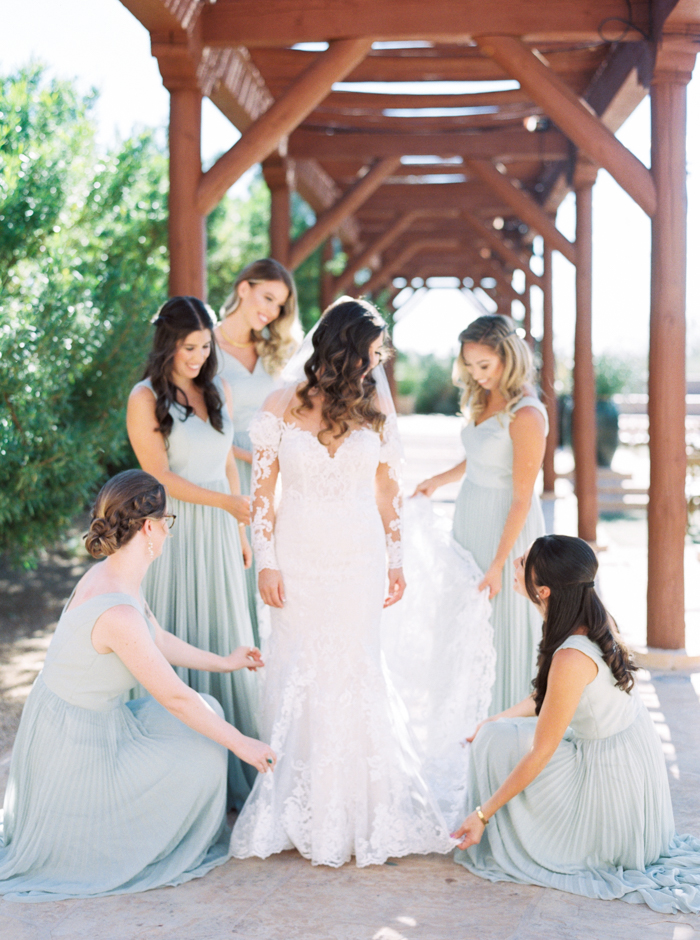 four seasons wedding photography, bridesmaids