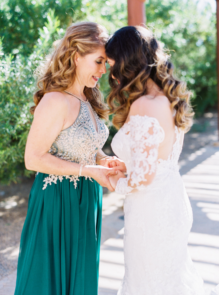 four seasons wedding photography, mother and bride
