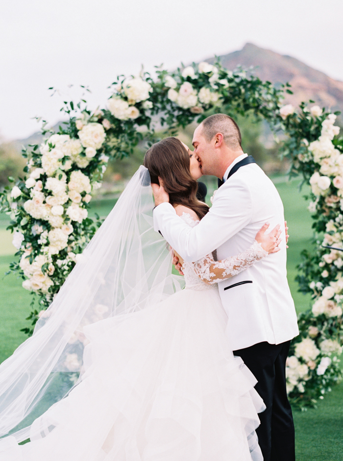 paradise valley country club wedding, ceremony