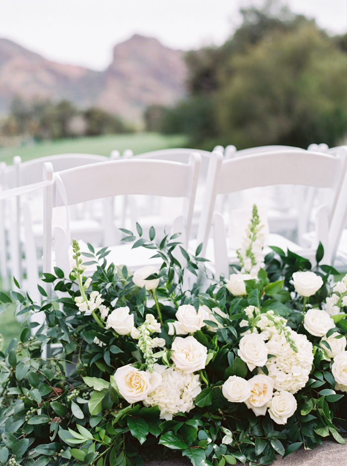 paradise valley country club wedding, ceremony
