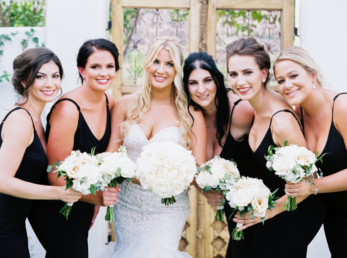 El Chorro Wedding photography, bridesmaids